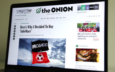 The Onion Buys Alex Jones’ Infowars With Sandy Hook Victims’ Families’ Backing